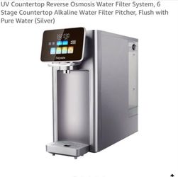 Suiysuim Countertop 6 Stage Alkaline w/ Remineralization Reverse Osmosis Filtration System
