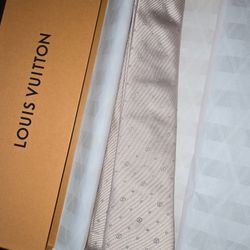 Authentic Louis Vuitton Neck Tie 100% silk