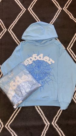 Sky Blue Spider Hoodie