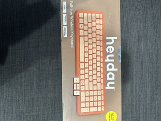 Orange Seasonal Color Full Size Keyboard - heyday