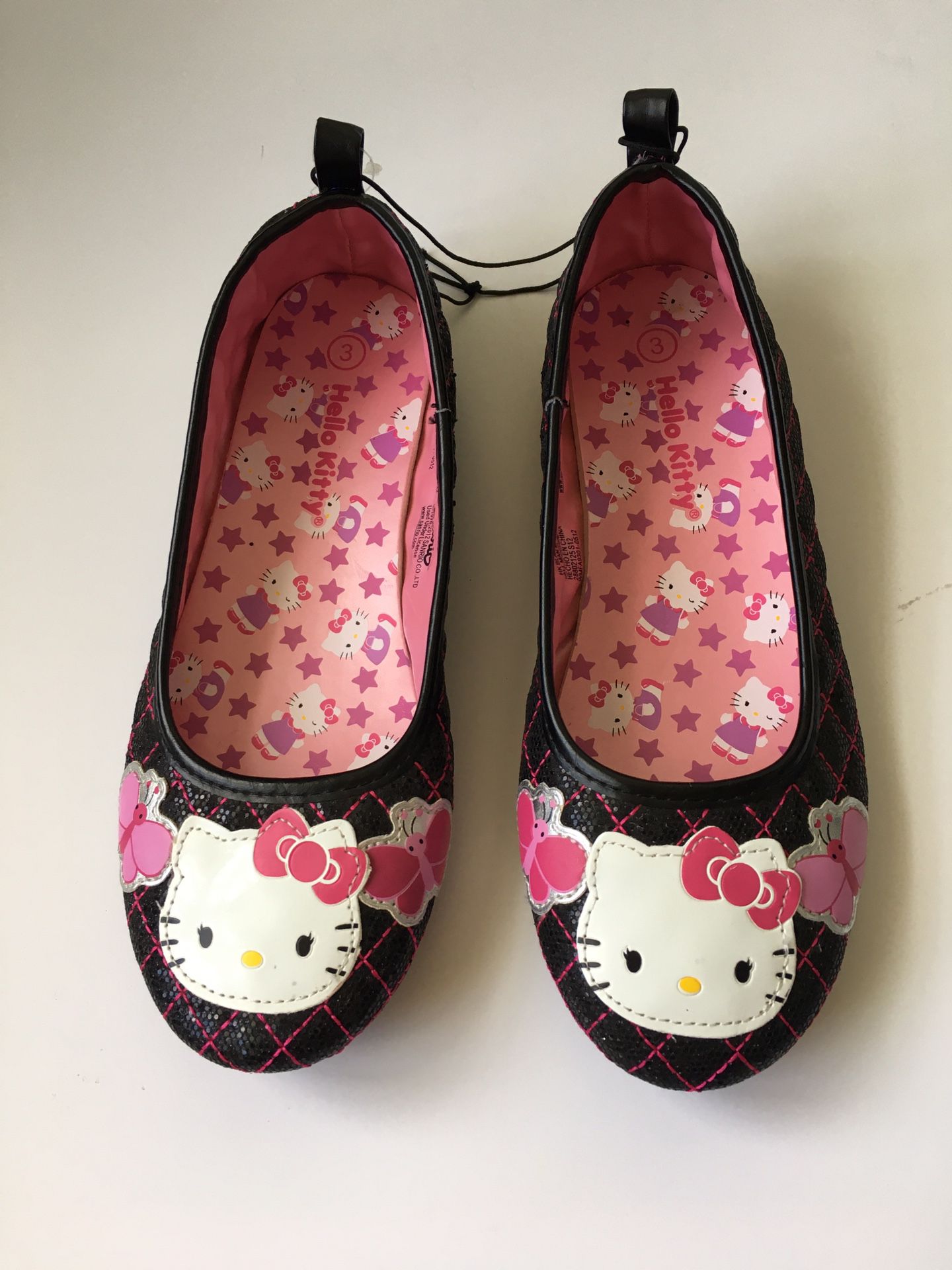 Hello Kitty Slip On Shoes for Kids Size 3 New
