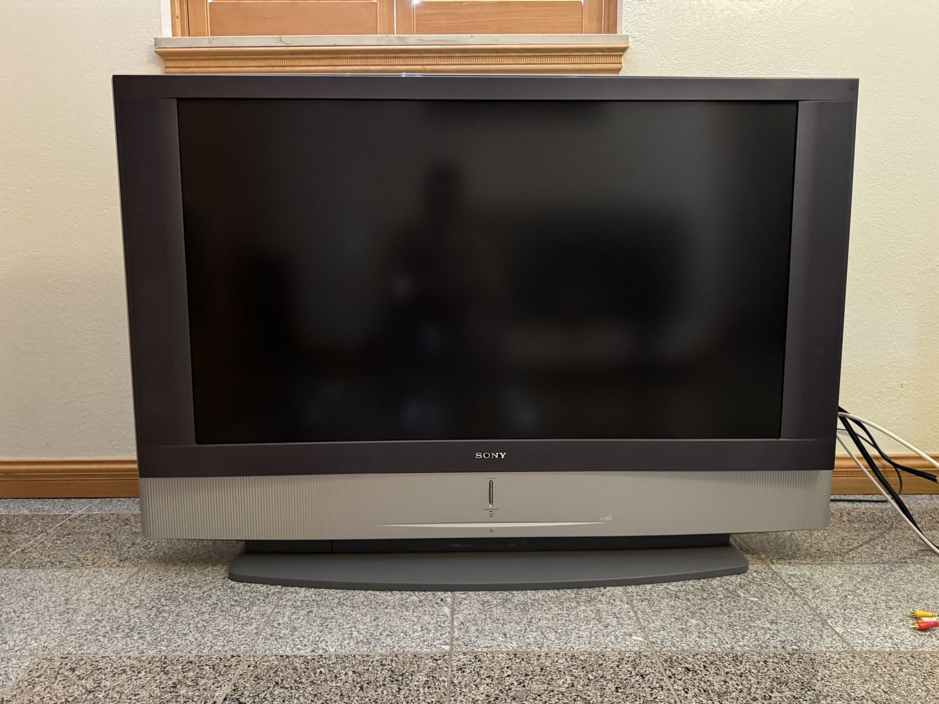 SONY 50” Grand Wega HDTV rear-projection LCD TV