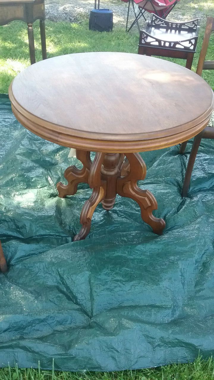 Antique walnut table,,excellent condition