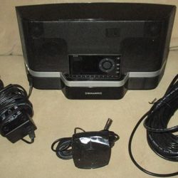 Sirius XM Speaker System, Radio Receiver, Antenna, Cables and Power Supply