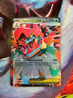 Mega Feraligatr Ex #36 Pokemon TCG Black Star Promo Ascended Heroes