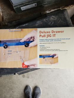 Deluxe drawer pulled jig it