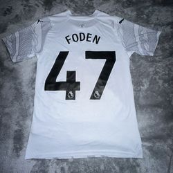 Men's Replica Puma Foden Manchester City Year of the Dragon Jersey 2024 (Willing To Negotiate)