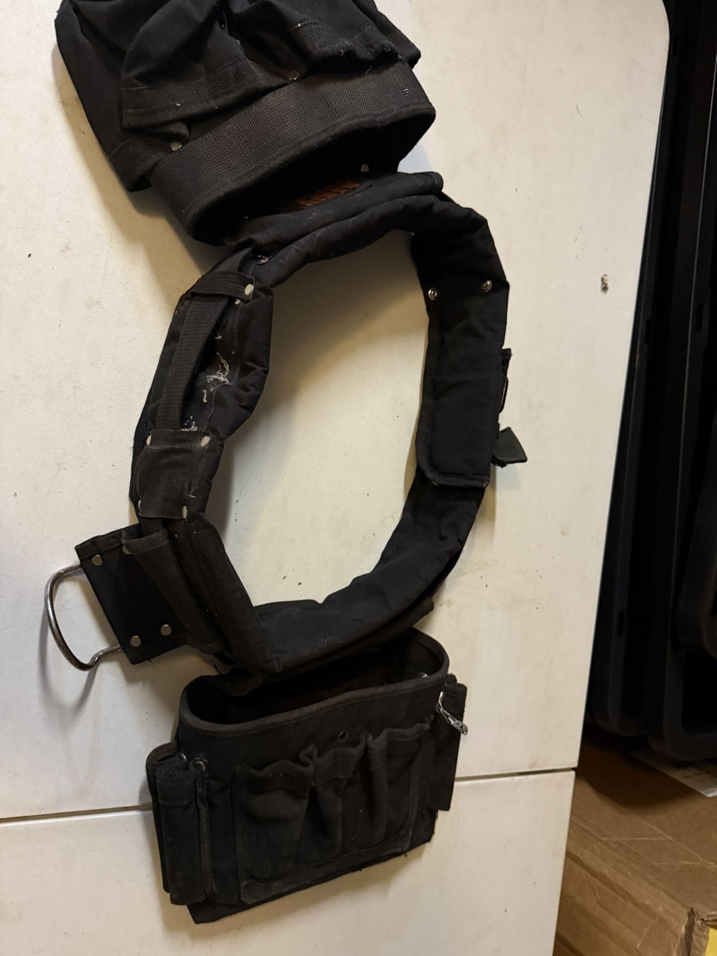 Electrician's Padded Tool Belt/Pouch Combo, 27-Pocket, 4-Piece