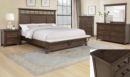 BECKETT QUEEN SIZE BEDROOM SET. FINANCING AVAILABLE IF NEEDED