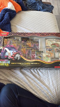 Pokemon Paldean Fates Great Tusk Box