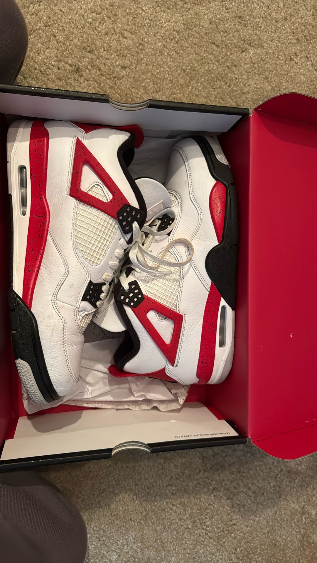 Air Jordan 4 Retro Red Cements