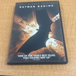 Batman Begins Full Screen Edition