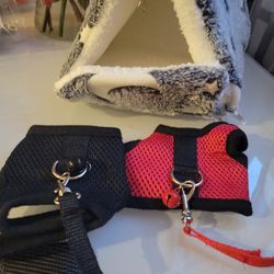Hamster Harness And Bed