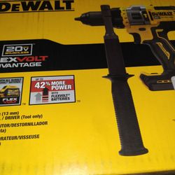 Dewalt 20v Max Xr Flexvolt 1/2" Hammer Drill/driver