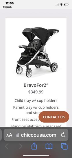 Baby Double Stroller 