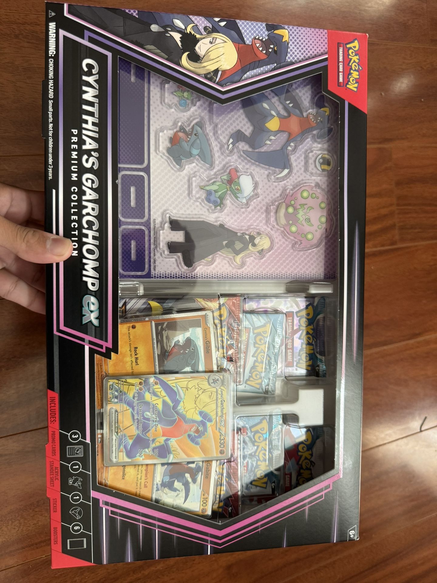 Pokemon Cynthias Garchomp Ex Premium Collection