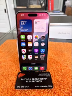 iPhone 15 Plus 256GB Unlocked to any carrier! 90 Day warranty! We offer financing.