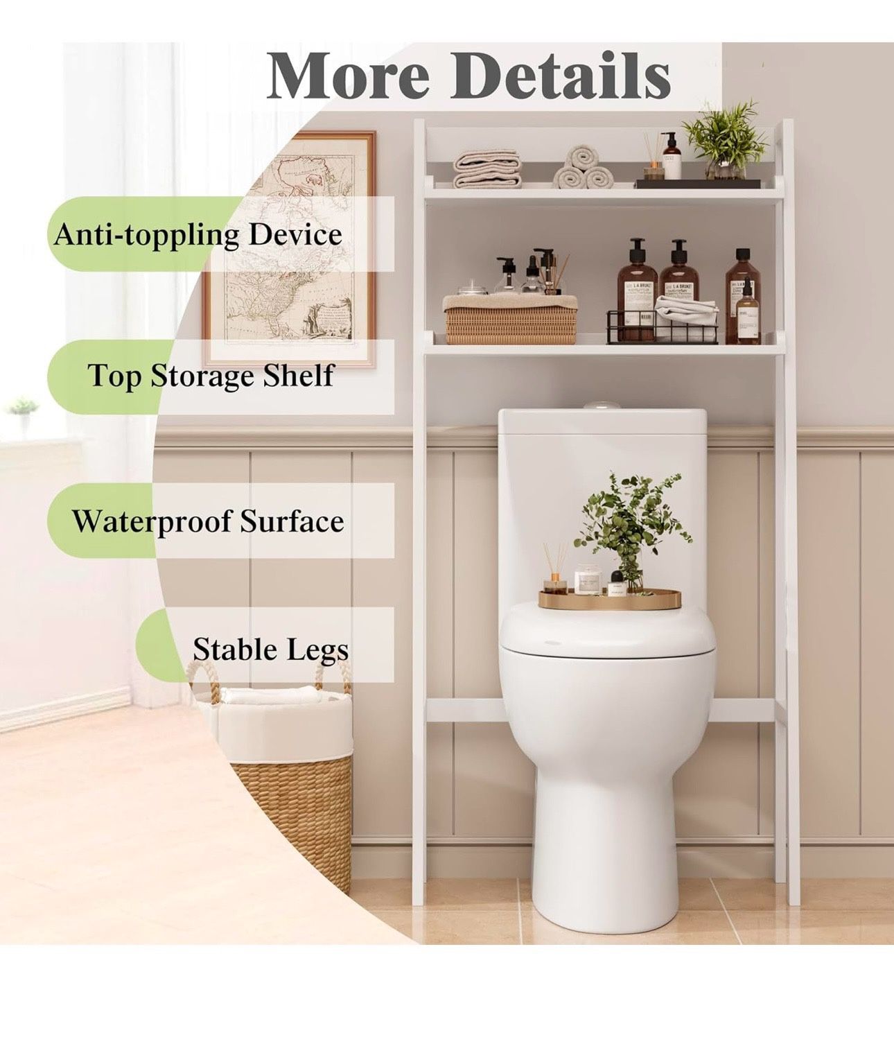 Toilet Storage Rack