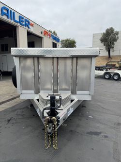 2025 NORDTEK DUMP TRAILER ALUMINUM 7x14 14K GVWR