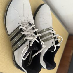 Men’s Adidas Fitform Leather Golf Shoes Size 9