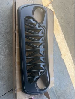 Brand New Jeep Wrangler JL Shark Grille – $80