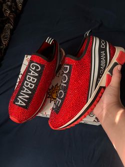 Dolce Gabbana red all diamond