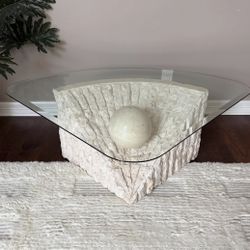 Stone Coffee Table and End Table