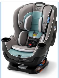Graco Extend2Fit Convertible Baby Car Seat, Spire