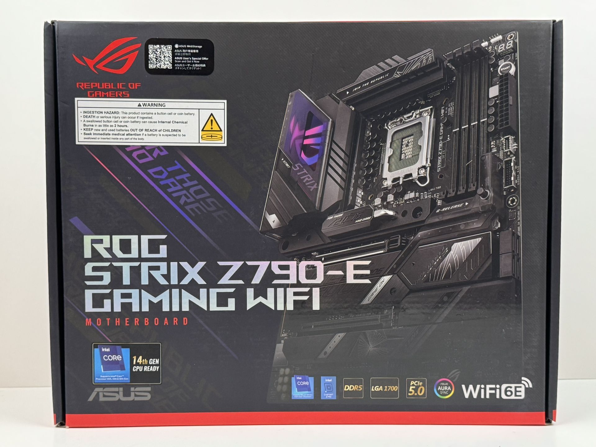 Asus ROG Strix Z790-E Gaming Motherboard