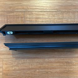 Black Wood Floating Shelves