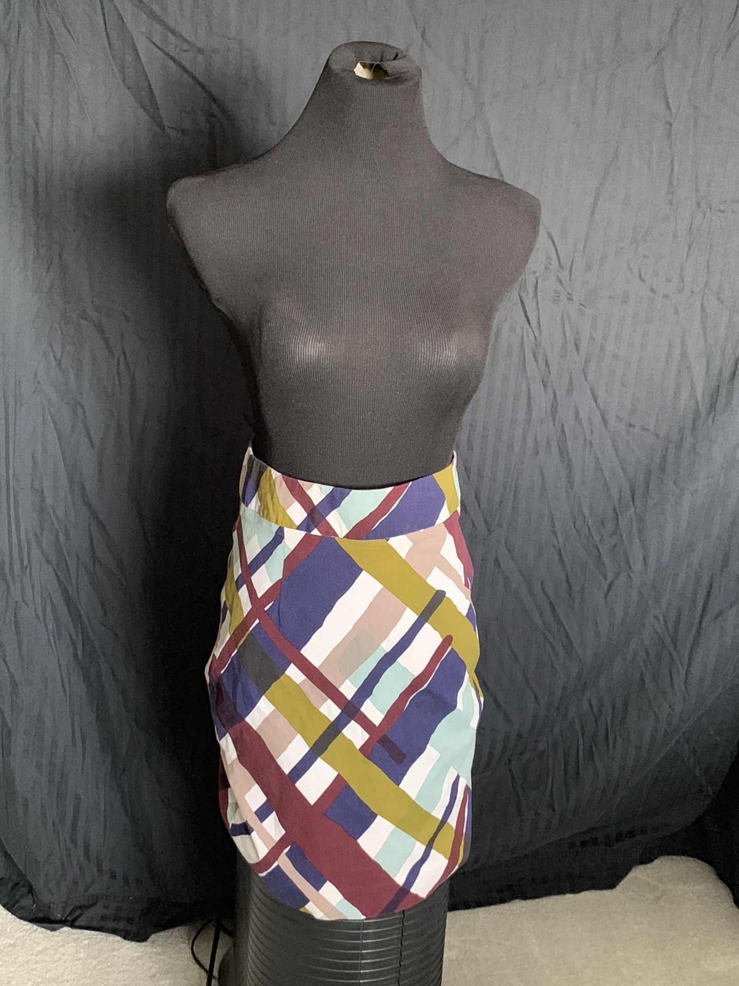 Metin abstract pencil skirt, sz2