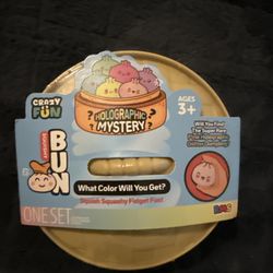 Squishy Bun Holographic Mystery Toy