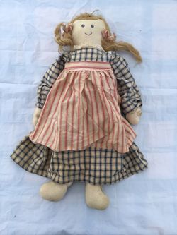 Vintage Doll Hand sewn