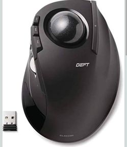 ELECOM Wireless Trackball Mouse with 8 Buttons