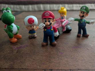 Super Mario Brothers figurines