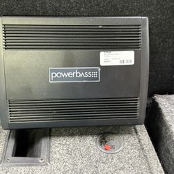 Powerbass 400 watts 2 channel car amplifier model ASA3-400.2  846373-1