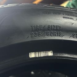 235/50/18 Goodyear 