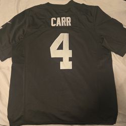 Derek Carr Raiders Jersey