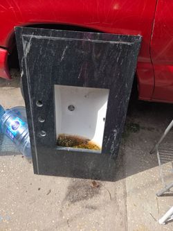 Granite sink