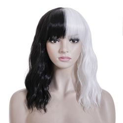 Black And White Wig Halloween