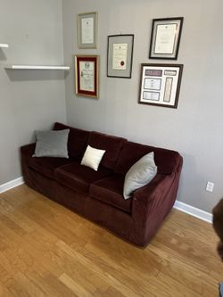 Axis 3-Seat Queen Sleeper Sofa With Pull Out Mattress | Crate & Barrel