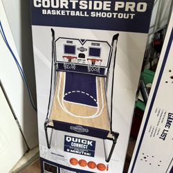 Court Side Pro Dual Indoor Basketball  Game 