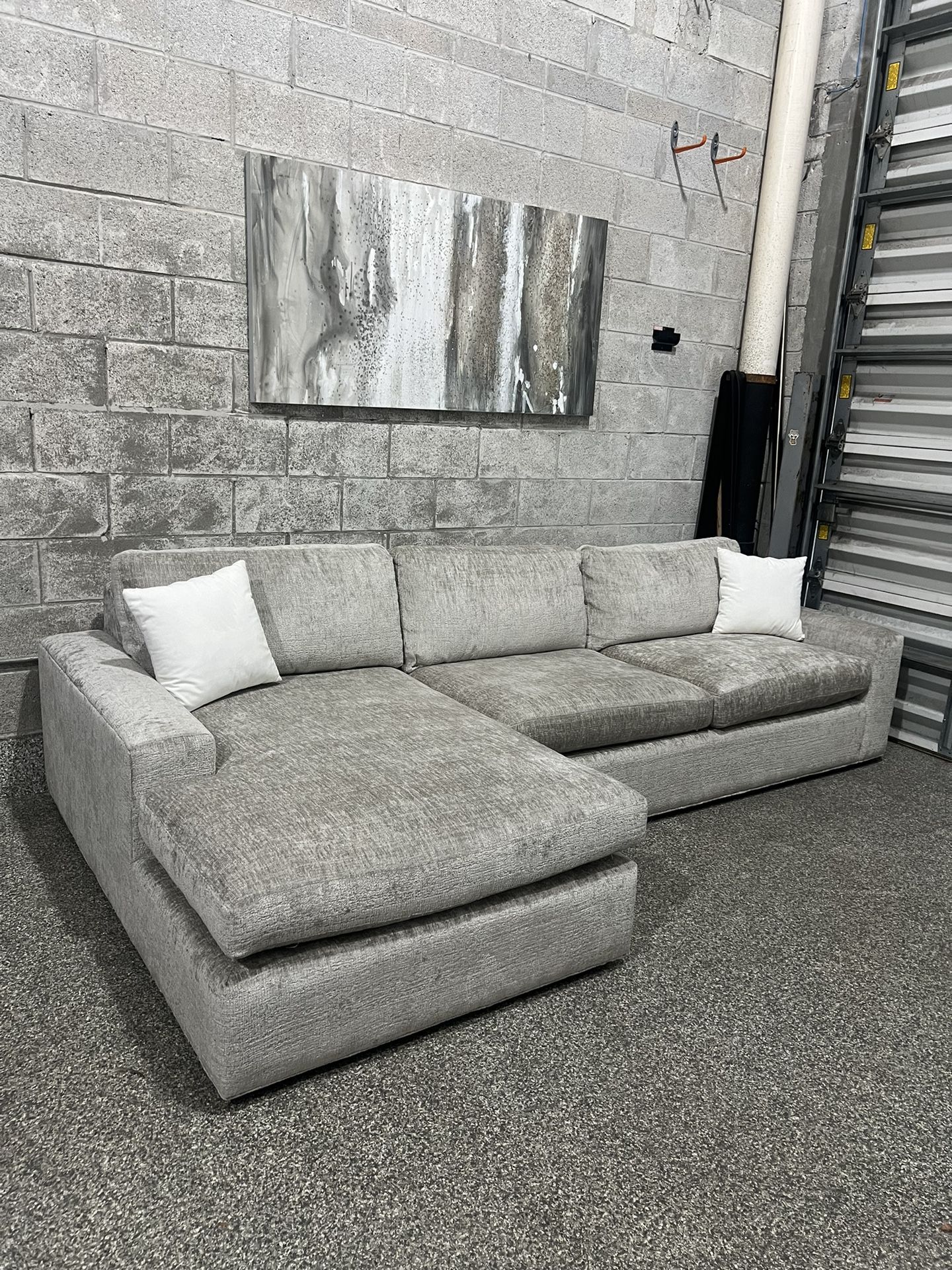 Macy’s Gray Sectional 
