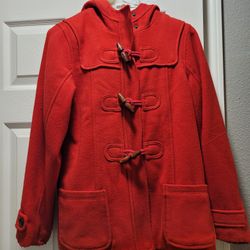 Gap Kids Red Hooded Coat