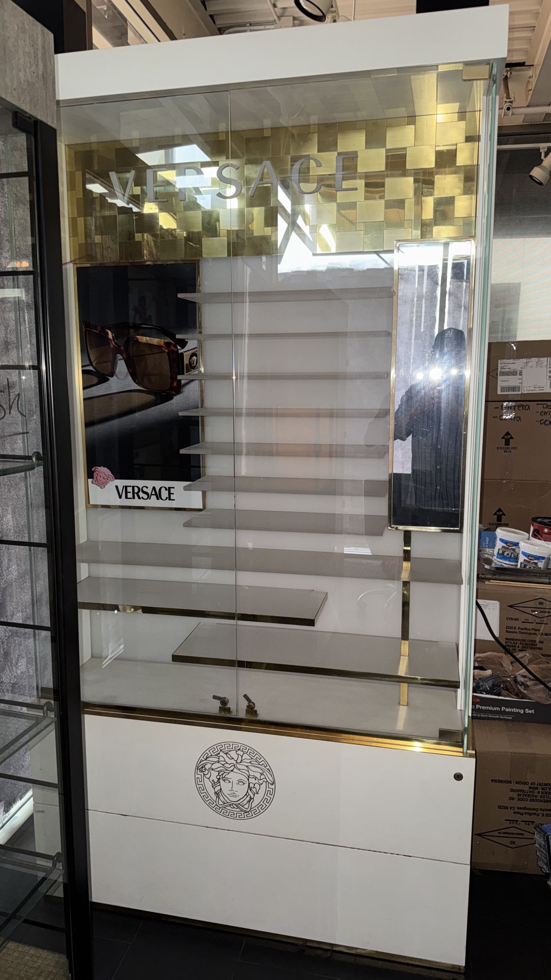Versace Sunglass/Optical Frames Display
