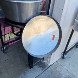 Comal Ondo Tipo Disco De Accero Nuevo Para Freir