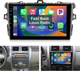 Toyota Corolla 2008–2012 9” Touchscreen Radio – Wireless CarPlay & Android Auto