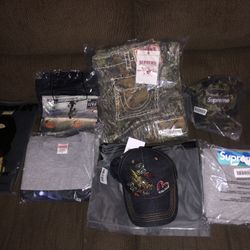 Supreme, Bape, Palace, Evisu, True Religion, Thrasher, Pucci 