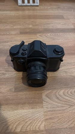 Ceramic camera decor