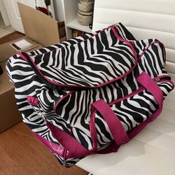 Zebra Luggage Set 